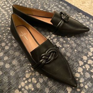 Paolo Black Leather Loafers